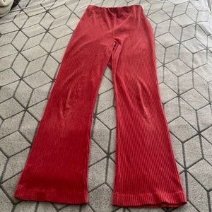 High waisted strechy cordyroy pants